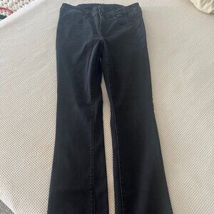 American Eagle High-Rise Skinny Kick Jeans, Faded Black color, 8 X Long